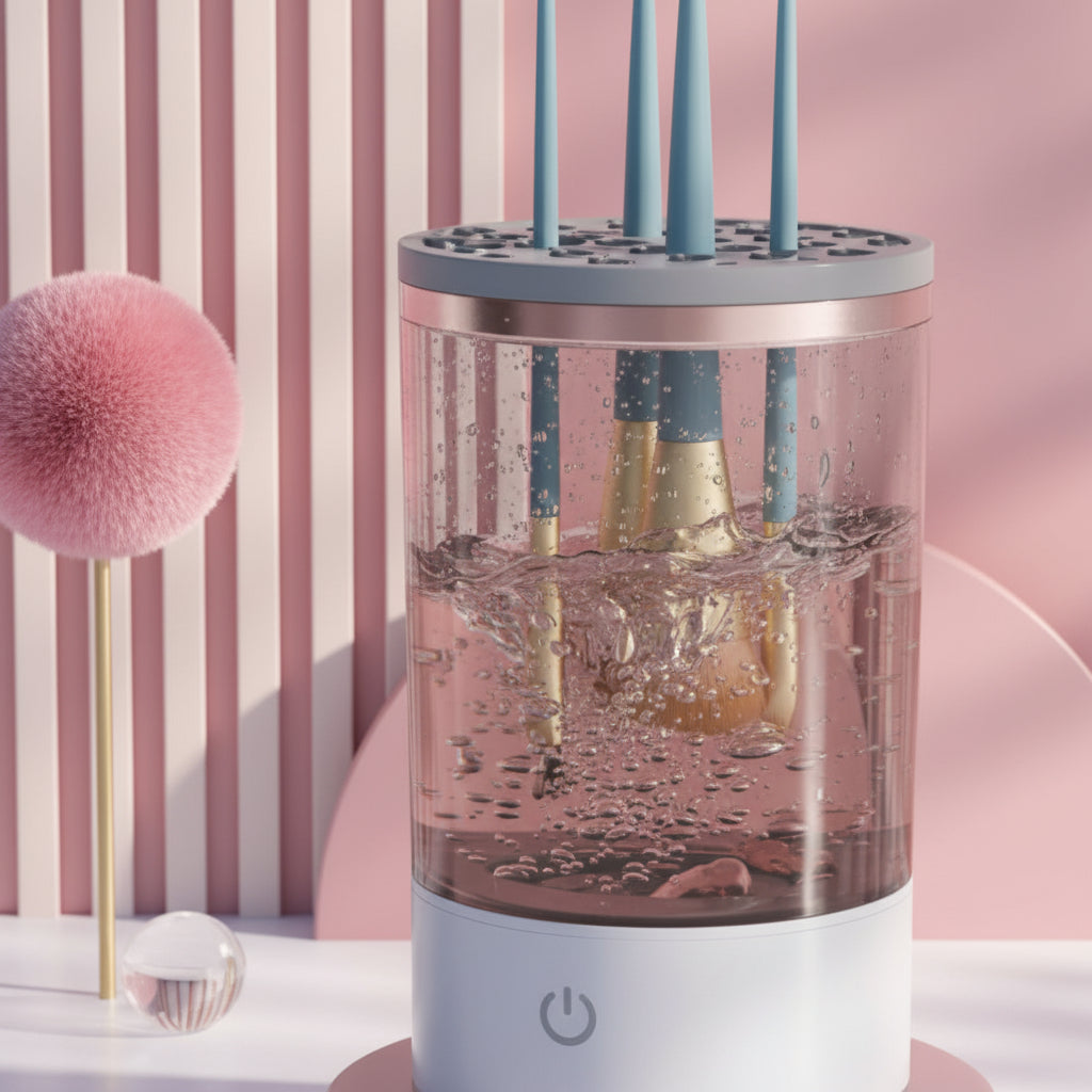 electric makeup brush cleaner